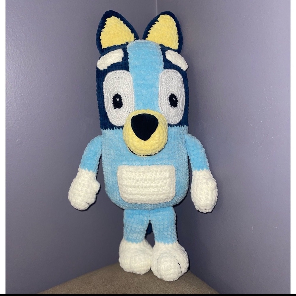 ‼️Handmade/Crochet Blue Heeler Puppy/Dog‼️